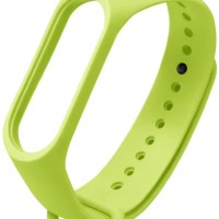 Ремешок для Xiaomi Mi Band 3/4 силиконовый светло-зеленый