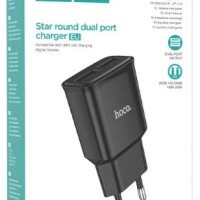 Сетевое зар. устр. Hoco C88A 2USB 2.4A черное