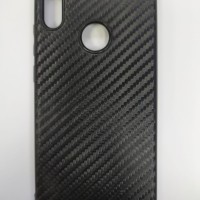 Накладка для Huawei Y6 (2019) силикон карбон