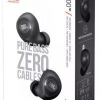 Беспроводные наушники TWS JBL T100 TWS BT5.0/60mAh/5ч черные