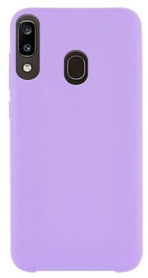 Накладка для Samsung Galaxy A30 Silicone cover сиреневая Накладка для Samsung Galaxy A30 Silicone cover сиреневая