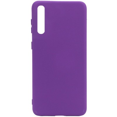 Накладка для Huawei Y8P/Enjoy 10S/P Smart S Silicone cover фиолетовая Накладка для Huawei Y8P/Enjoy 10S/P Smart S Silicone cover фиолетовая