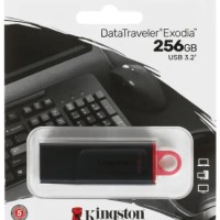 3.0/3.2 USB флеш накопитель Kingston DataTraveler Exodia 256GB (DTX/256GB) черный