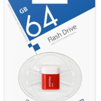 USB флеш накопитель Smartbuy 64GB Lara Red (SB64GBLARA-R)