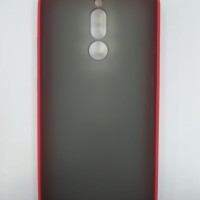 Накладка для Xiaomi Redmi 8 силикон матовая бока цветные ассортимент