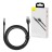 Usb Кабель-зарядка Micro Baseus Zinc Magnetic 2.1A 1м (CAMXC-KG1) чёрный
