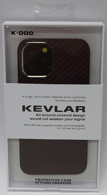 Накладка для i-Phone 12 Pro K-Doo Kevlar пластик красная Накладка для i-Phone 12 Pro K-Doo Kevlar пластик красная