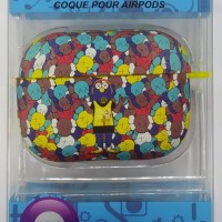 Силиконовый светящийся в темноте чехол для AirPods Pro Luxo Kaws рисунок №19