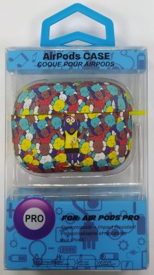 Силиконовый светящийся в темноте чехол для AirPods Pro Luxo Kaws рисунок №19 Силиконовый светящийся в темноте чехол для AirPods Pro Luxo Kaws рисунок №19