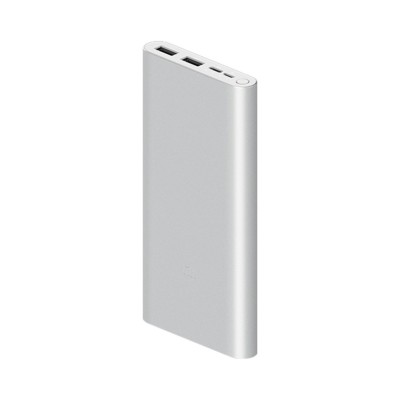 Powerbank Xiaomi 3 10000 мАч 2USB+Type-C 18W Fast Charge VXN4273CN/VXN4259CN серебристая Powerbank Xiaomi 3 10000 мАч 2USB+Type-C 18W Fast Charge VXN4273CN/VXN4259CN серебристая