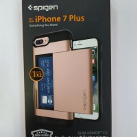 Чехол Spigen для i-Phone 8/7 Plus Slim Armor CS, розовое золото (043CS20527)