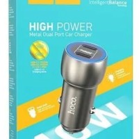 Автомобильное заряд. устр. Hoco Z48 2USB 40W QC3.0 серое