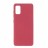 Накладка для Samsung Galaxy A42 Silicone cover без логотипа бордовая