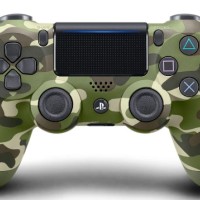 Bluetooth-контроллер для Playstation 4 камуфляж зелёный