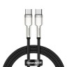 Кабель-зарядка Type-C на Type-C Baseus Cafule Metal 100W 1м CATJK-C01 черный
