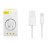 Usb Кабель-зарядка Micro Baseus Yaven 2.1A 1м (CAMUN-02) белый