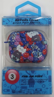 Силиконовый светящийся в темноте чехол для AirPods 3 Luxo Kaws рисунок №3 Силиконовый светящийся в темноте чехол для AirPods 3 Luxo Kaws рисунок №3
