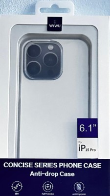 Накладка для i-Phone 15 Pro Wiwu ZCC-108 силиконовая прозрачная Накладка для i-Phone 15 Pro Wiwu ZCC-108 защитит ваше устройство, при этом благодаря прозрачности - оставит дизайн телефона в первозданном виде.Предотвратит от пыли, царапин и удара.Антиоксидантные материалы SGS предотвращают пожелтение. Молекулярный олеофобный слой защищает от жира и отпечатков пальцев. Чехол не препятствует беспроводной зарядке и сигналам NFC.