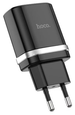 Сетевое зарядное устройство с быстрой зарядкой Hoco C12Q 2.4A , черный Сетевое зарядное устройство с быстрой зарядкой Hoco C12Q 2.4A , черный
