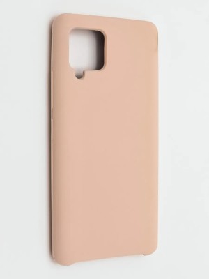 Накладка для Samsung Galaxy A42 Silicone cover без логотипа пудро Накладка для Samsung Galaxy A42 Silicone cover без логотипа пудро