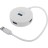 USB 3.0 хаб с выключателями, 4 порта, СуперЭконом круглый, белый, SBHA-7314-W/100