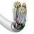 Usb Кабель-зарядка Lightning Baseus Superior series 2.4A 1м CALYS-A02 белый