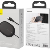 Беспроводное зарядное устройство Baseus Simple Light Magnetic 15W PD3.0 (WXQJ-01) черное