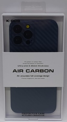 Накладка для i-Phone 13 Pro Max 6.7&quot; K-Doo Air Carbon пластик синяя Накладка для i-Phone 13 Pro Max 6.7" K-Doo Air Carbon пластик синяя