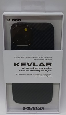 Накладка для i-Phone 12 Pro K-Doo Kevlar пластик синяя Накладка для i-Phone 12 Pro K-Doo Kevlar пластик синяя