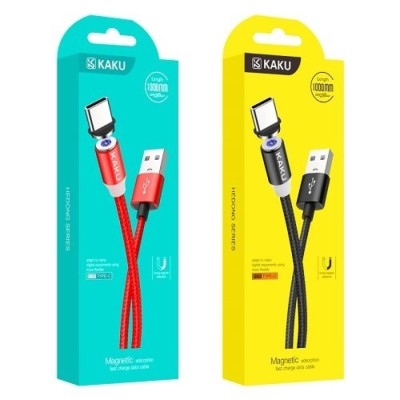 Usb Кабель-зарядка Type-C Kaku KSC-306 магнитный 1м черный Usb Кабель-зарядка Type-C Kaku KSC-306 магнитный 1м черный