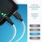Usb Кабель-зарядка Type-C Hoco X21 Silicone 2.4A 1м мягкий силиконовый белый