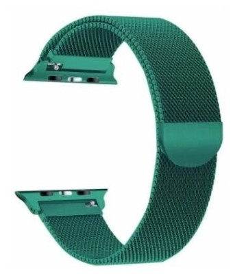 Сменный браслет для Apple Watch 38-40mm Milano №13 тёмно-бирюзовый Сменный браслет для Apple Watch 38-40mm Milano №13 тёмно-бирюзовый