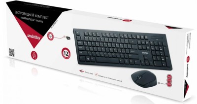 Комплект клавиатура+мышь мультимедийный Smartbuy 206368AG черный (SBC-206368AG-K) /20 Комплект клавиатура+мышь мультимедийный Smartbuy 206368AG черный (SBC-206368AG-K) /20
