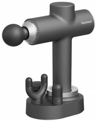 Массажный пистолет для тела Xiaomi YUNMAI Massage Gun Prime YMFG-B453 черный Тип питания: от аккумулятора. Мощность: 45 Вт. Зоны массажа: поясница, ноги, плечи, спина, руки, шея. Автоматическое отключение. Регулировка интенсивности массажа.