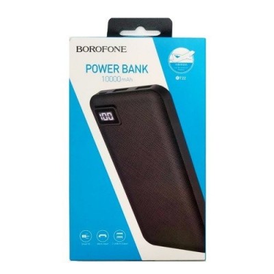 Powerbank Borofone BT22 10000mAh 2USB черный Powerbank Borofone BT22 10000mAh 2USB черный