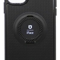 Чехол-накладка для i-Phone 12 Pro Max 6.7" силикон iface с держателем чёрный