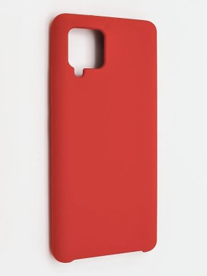Накладка для Samsung Galaxy A42 Silicone cover без логотипа красная Накладка для Samsung Galaxy A42 Silicone cover без логотипа красная