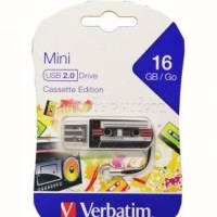 USB флеш накопитель Verbatim 16GB Cassette Edition Black