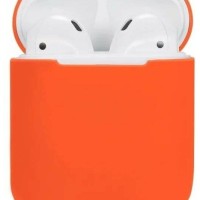 Силиконовый чехол для AirPods Hang Case оранжевый