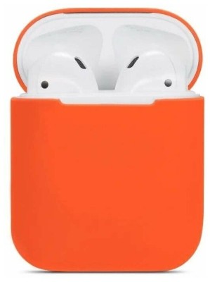 Силиконовый чехол для AirPods Hang Case оранжевый Силиконовый чехол для AirPods Hang Case оранжевый