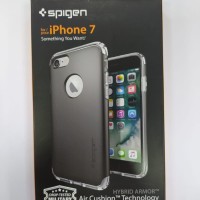 Чехол Spigen для i-Phone 7 Hybrid Armor, стальной (042CS20693)