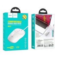 Мышь проводная Hoco GM13 Esteem USB/DPI 1000-1600/4 кнопки/1.5м белая