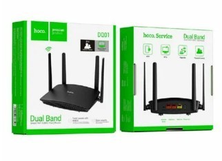 Wi-Fi роутер Hoco DQ01 Unique черный Wi-Fi роутер HOCO DQ01 Unique черный