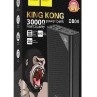 Powerbank Hoco DB04 30000mAh 4USB 2.1A с дисплеем черный
