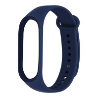 Ремешок для Xiaomi Mi Band 3/4 силиконовый синий