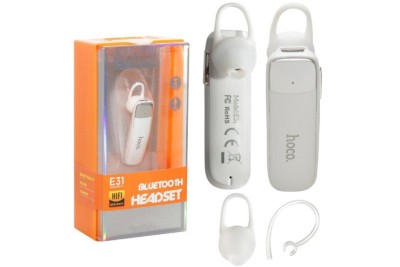 Bluetooth-гарнитура Hoco E31 Graceful Bluetooth V42 белая Bluetooth-гарнитура Hoco E31 Graceful Bluetooth V42 белая