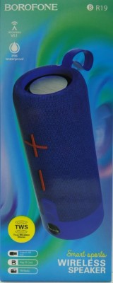 Bluetooth колонка Borofone BR19 BT5.1/1200mAh/2ч/10Вт/TF/FM синяя Bluetooth колонка Borofone BR19 BT5.1/1200mAh/2ч/10Вт/TF/FM синяя