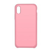 Накладка для Samsung Galaxy A02 Silicone cover без логотипа розовая