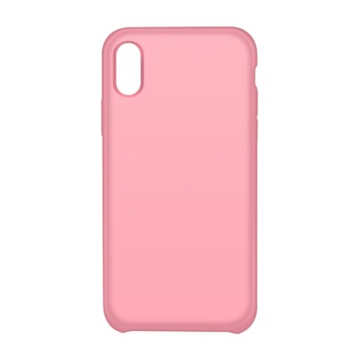 Накладка для Samsung Galaxy A02 Silicone cover без логотипа розовая Накладка для Samsung Galaxy A02 Silicone cover без логотипа розовая
