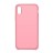 Накладка для Samsung Galaxy A02 Silicone cover без логотипа розовая